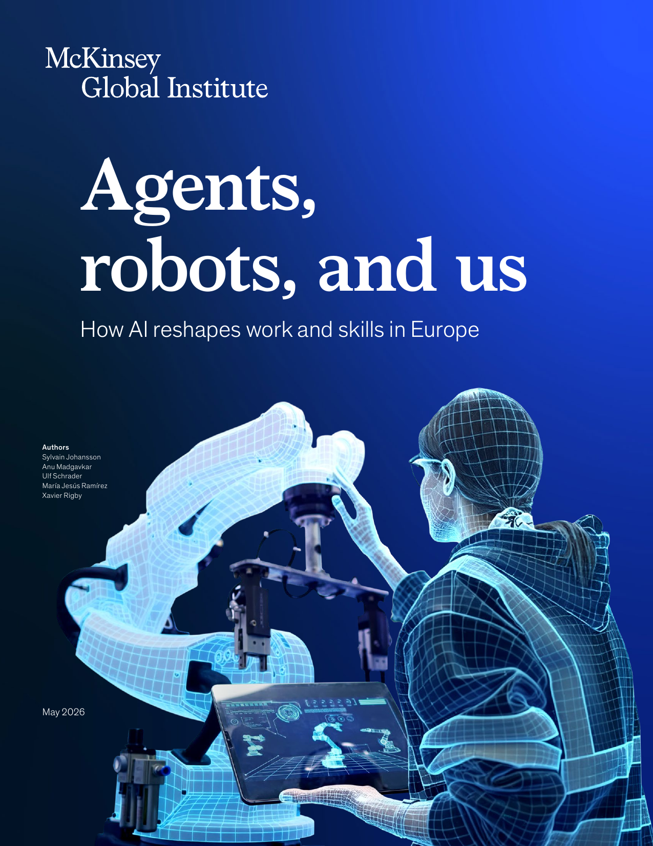 McKinsey Global Institute Agents, robots, and us rapor kapağı